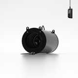 TerraBloom 6" Silenced EC Inline Duct Fan, ECMF-150-S,  288 CFM, 36W - TerraBloom