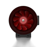 TerraBloom MFIF-8, 8", 735 CFM, 205W Inline Duct Fan with Variable Speed Controller - TerraBloom