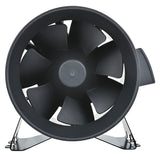 TerraBloom 8" EC Inline Duct Fan with Speed Controller, ECMF-200-583 CFM, 73W, IP 68 Waterproof Rating