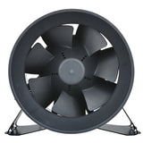 TerraBloom 10" EC Inline Duct Fan with Speed Controller, ECMF-250-V2, 944 CFM, 136W, IP 68 Waterproof Rating