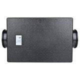 TerraBloom 6" Silenced EC Ultra Quiet Inline Duct Fan with Speed Controller, ECMF-150-S2, 355 CFM, 45W, IP 6X Ingress Rating