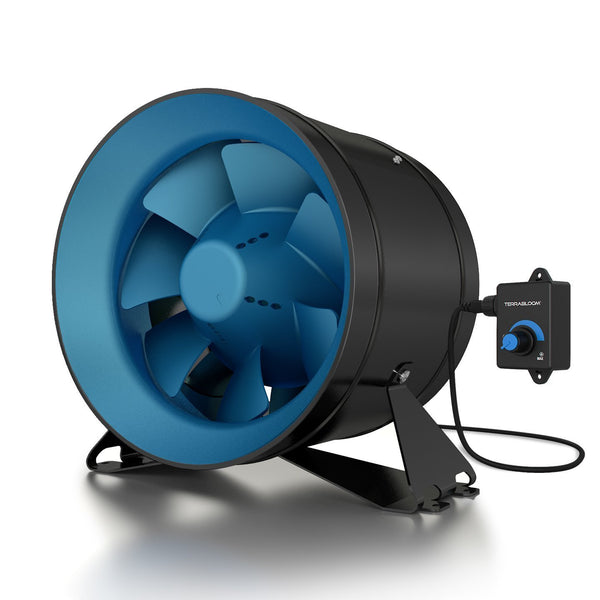 [Refurbished] TerraBloom 10" Inline Duct Fan, ECMF-250, 946 CFM, 126W - TerraBloom