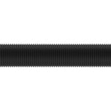 TerraBloom 10" Air Duct - 8 FT Long, Black Flexible Ducting with 2 Clamps - TerraBloom