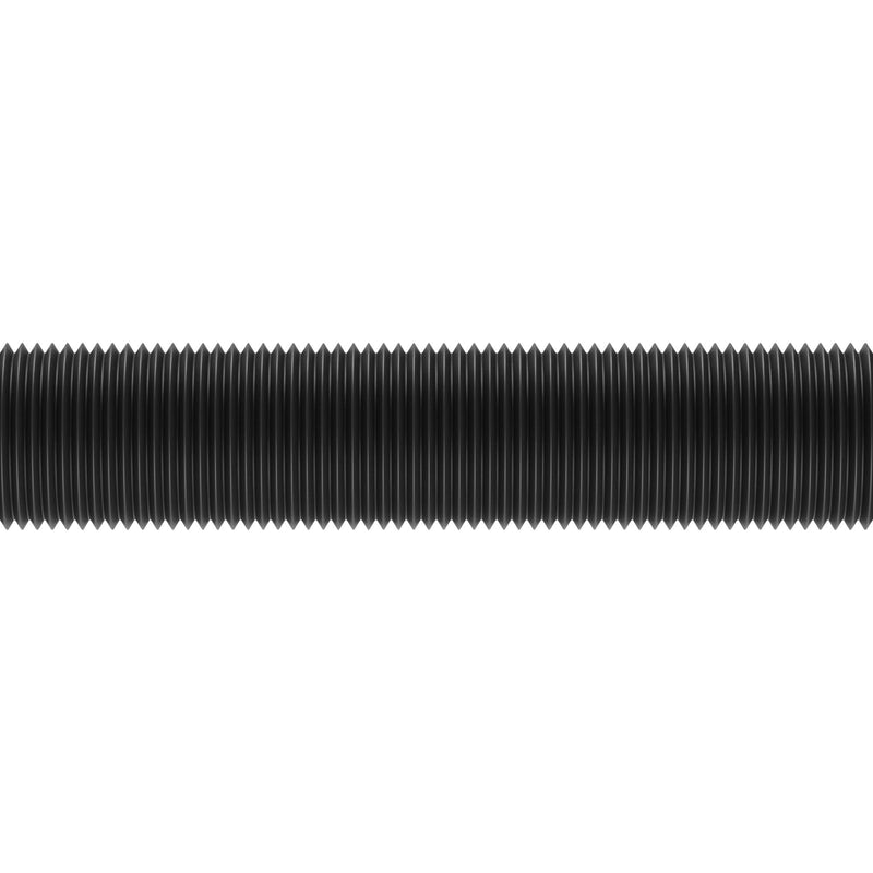 TerraBloom 12.4" (315mm) Air Duct - 8 FT Long, Black Flexible Ducting with 2 Clamps - TerraBloom