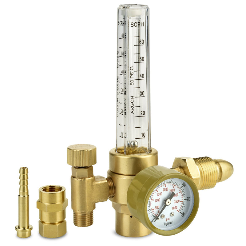 CO2/Argon Flow Meter Regulator With Gas Hose – MIG/TIG Welding Kit