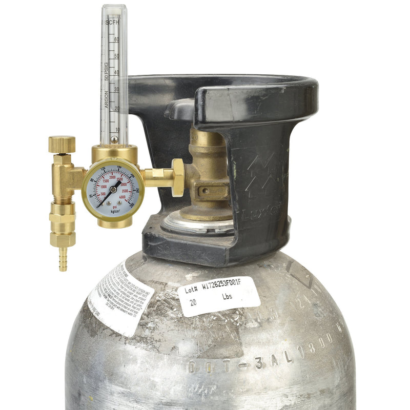 TerraBloom Argon/CO2 Regulator - Welding Gas Flowmeter For TIG MIG - B