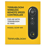 TerraBloom Wireless Remote Speed Controller Add-On Module for ECMF Series Fans - TerraBloom